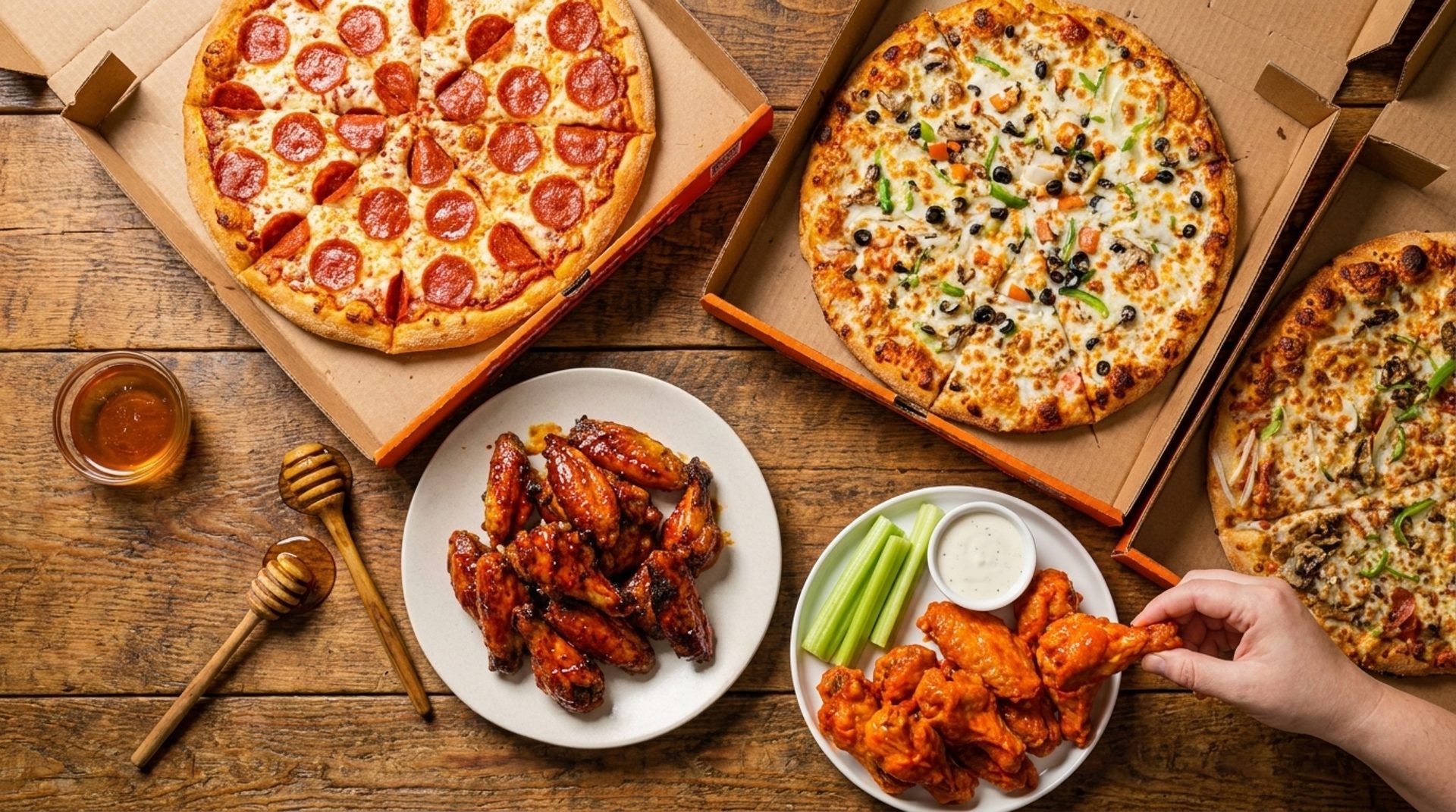 Scratch-Made Pizza, Bold Indian Flavors